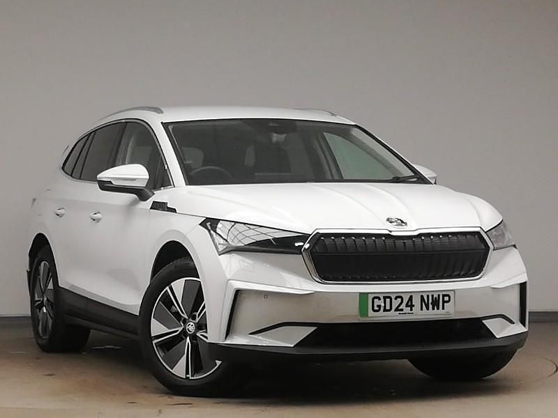 White Used 2024 Skoda Enyaq iV SUV | £28,498 (Fair price) - Image 1/4