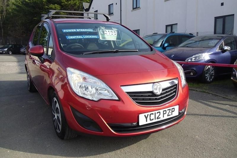 Used Vauxhall Meriva 2012 Orange MPV