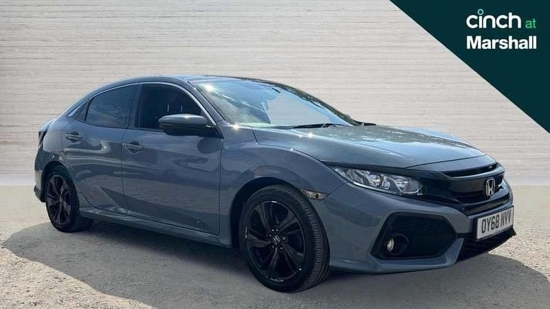 Grey Used 2018 Honda Civic EX Hatchback | £12,507 (A bit pricey) - Image 1/4