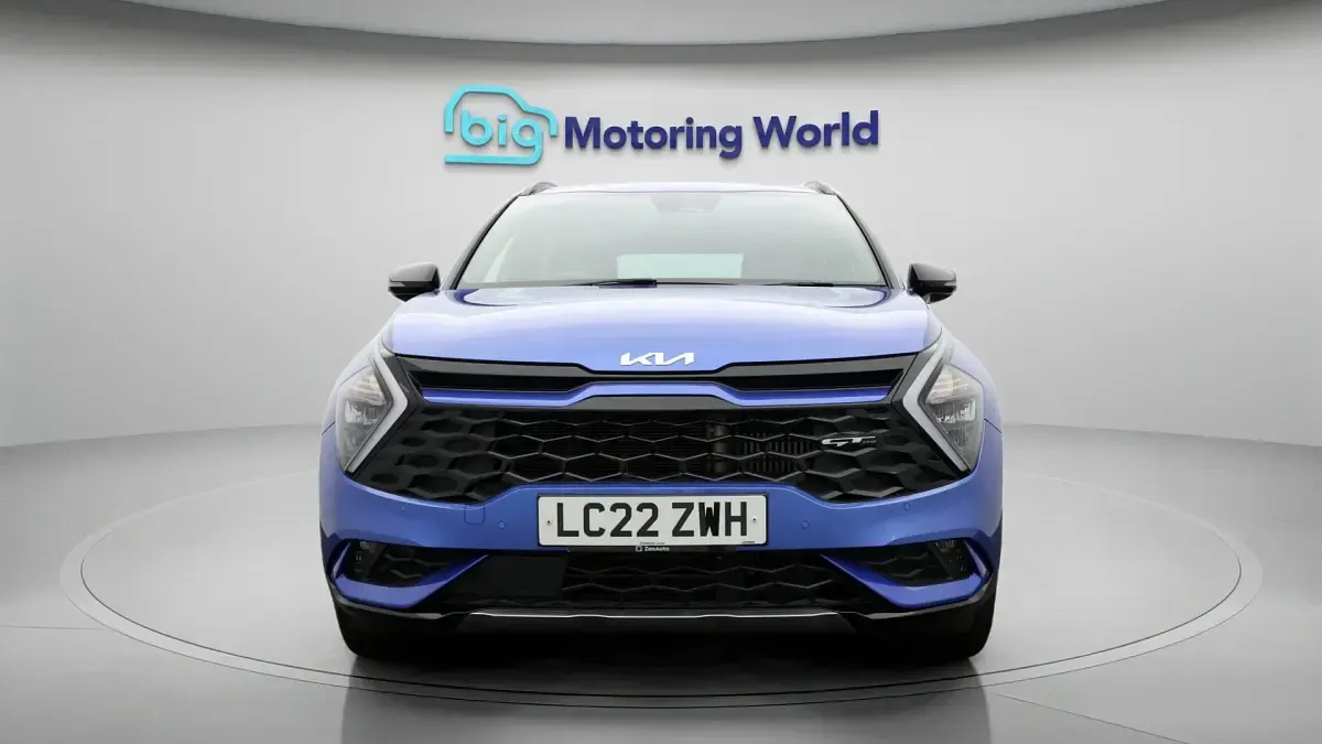 Used Kia Sportage GT-Line 227 HP (166 kW) 2022 Blue SUV