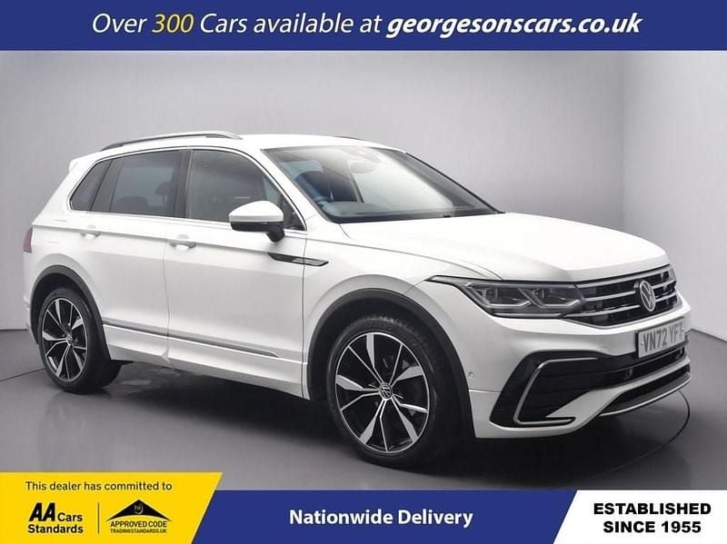 Used VW Tiguan R-line 150 HP (110 kW) 2022 White SUV