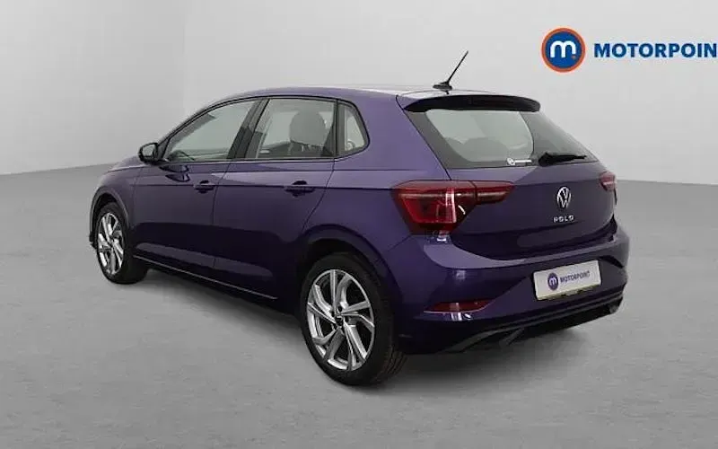 Used VW Polo Style 95 HP (69 kW) 2023 Mauve/purple Hatchback