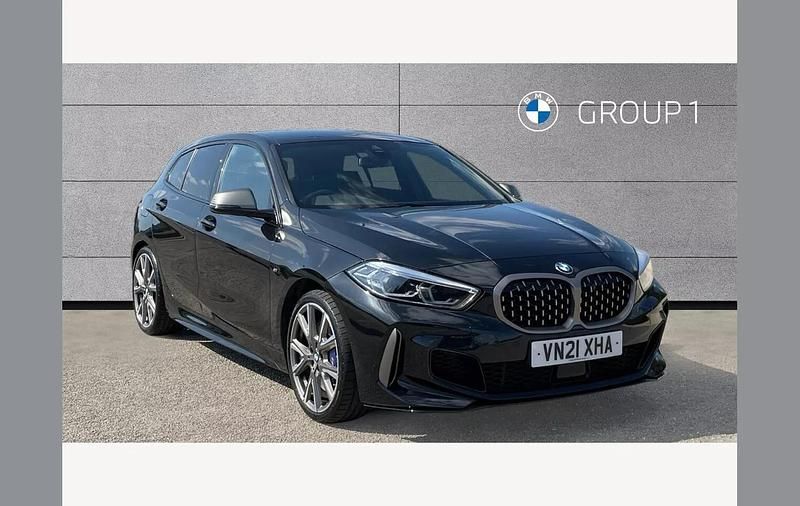 Black Used 2021 BMW M135 Comfort Edition Hatchback | £26,995 (Fair price) - Image 1/4
