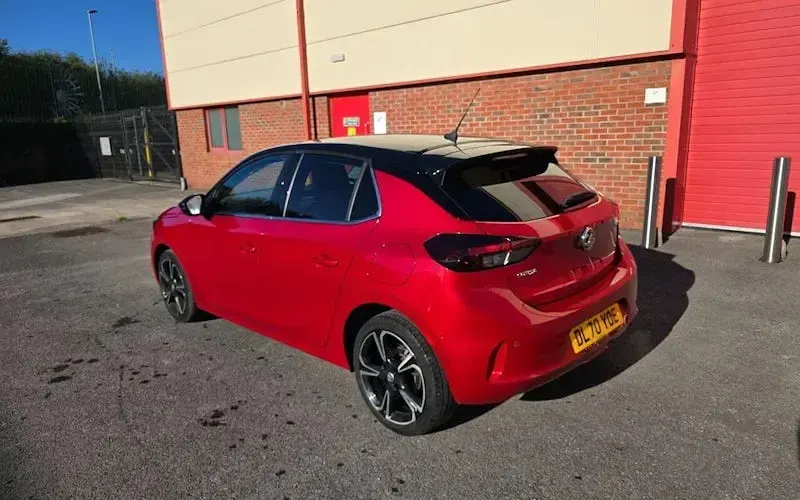 Used Vauxhall Corsa Elite 101 HP (74 kW) 2020 Red Hatchback