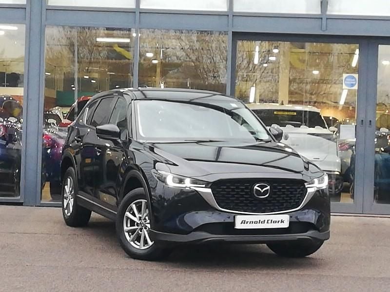 Black Used 2024 Mazda CX-5 Center-Line SUV | £20,298 (Fair price) - Image 1/4