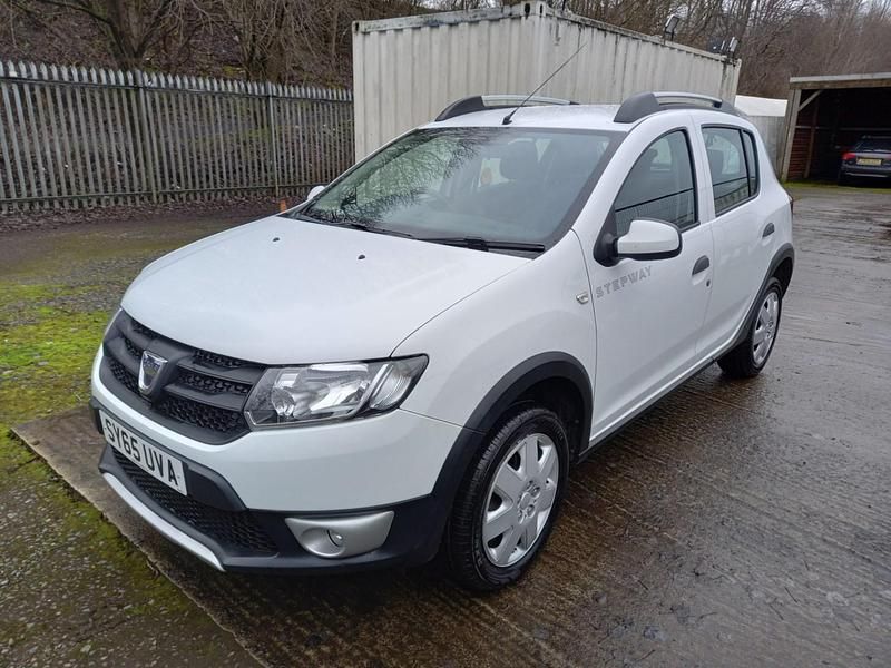 Used Dacia Sandero Ambiance 2015 White Hatchback