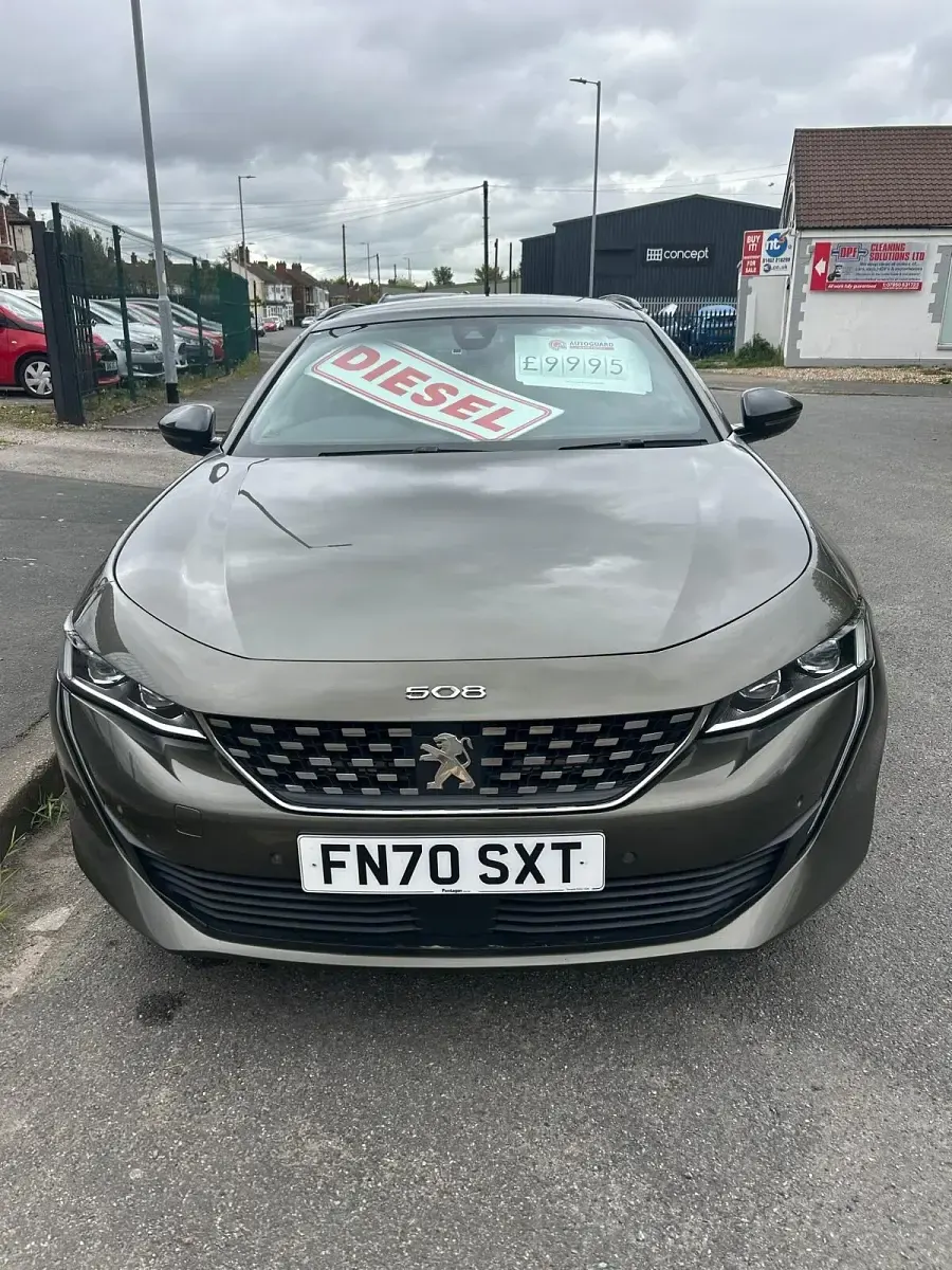 Used Peugeot 508 GT-line 130 HP (95 kW) 2020 Grey Estate
