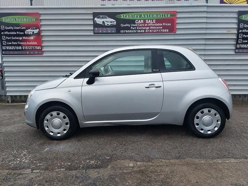 Begagnad Fiat 500C Pop 2011 Silver Cab