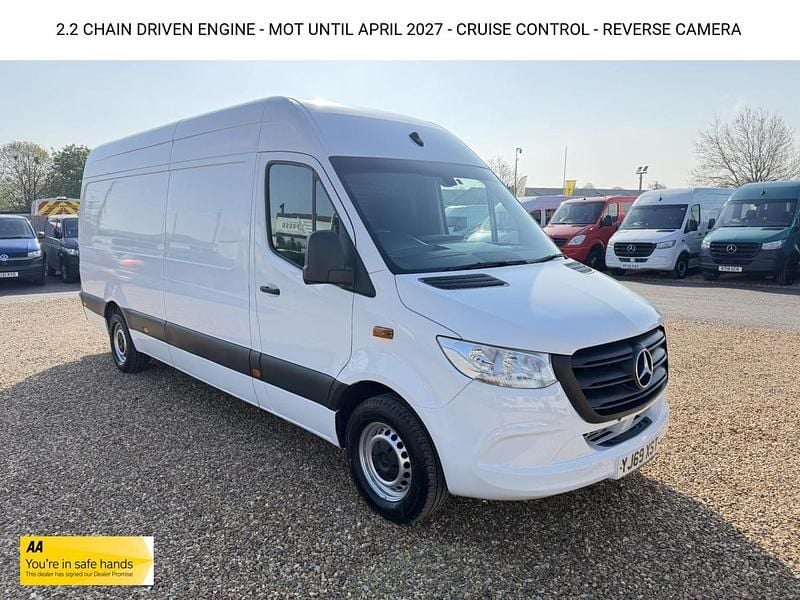 Begagnad Mercedes Sprinter 114 HK (83 kW) 2019 Vit Van