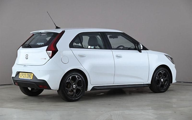 Used MG MG3 Exclusive 106 HP (77 kW) 2023 White Hatchback