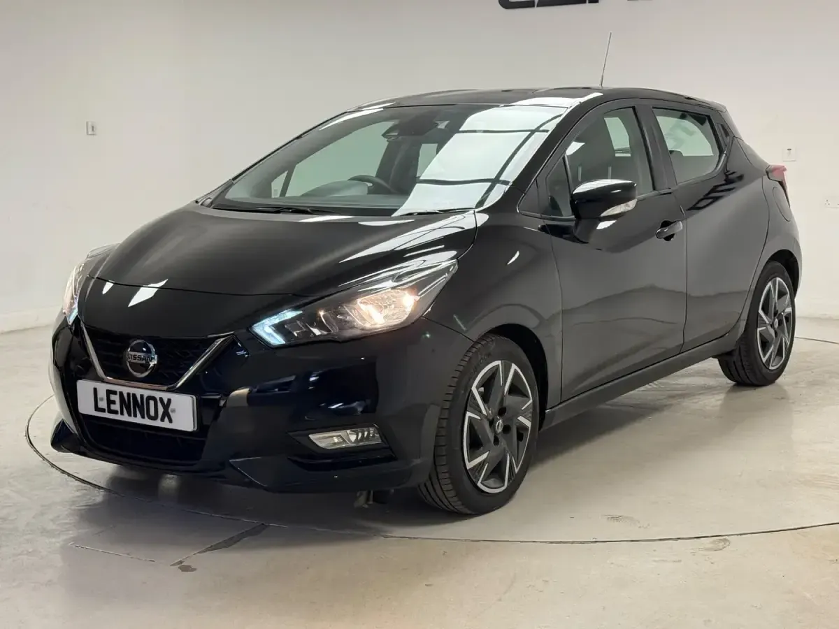 Used Nissan Micra Acenta 92 HP (67 kW) 2022 Black Hatchback