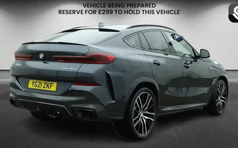Used BMW X6 M Sport 286 HP (210 kW) 2021 Arctic grey SUV