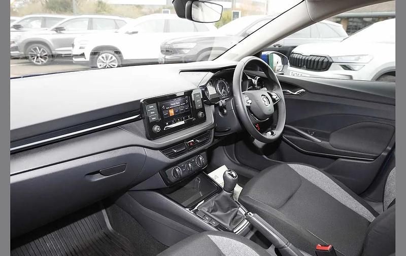 Used Skoda Fabia Comfort 94 HP (69 kW) 2023 Energy blue Hatchback