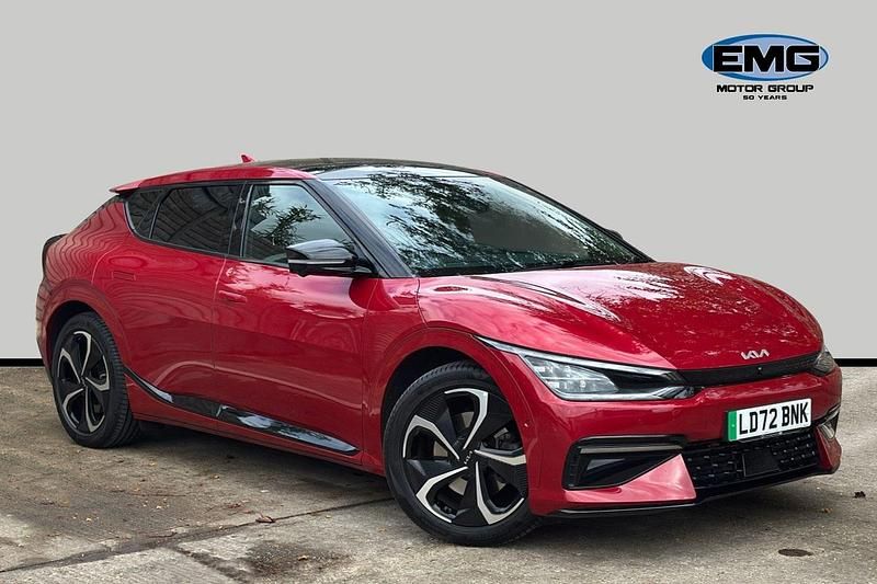 Red Used 2022 Kia EV6 2 SUV | £26,895 (A bit pricey) - Image 1/3