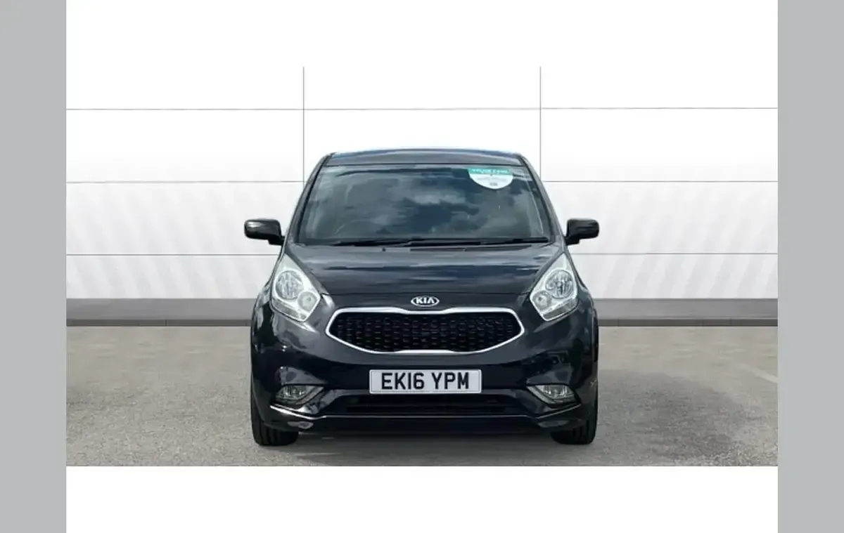 Used Kia Venga 123 HP (90 kW) 2016 Black Hatchback