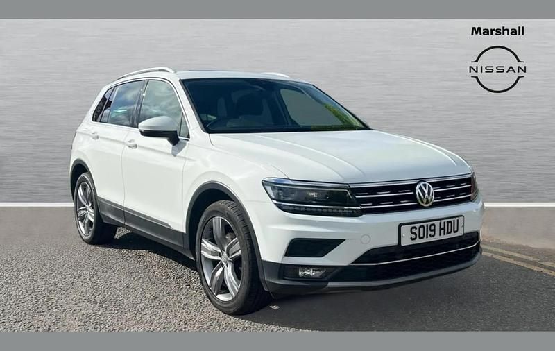 Used VW Tiguan SEL 150 HP (110 kW) 2019 White SUV
