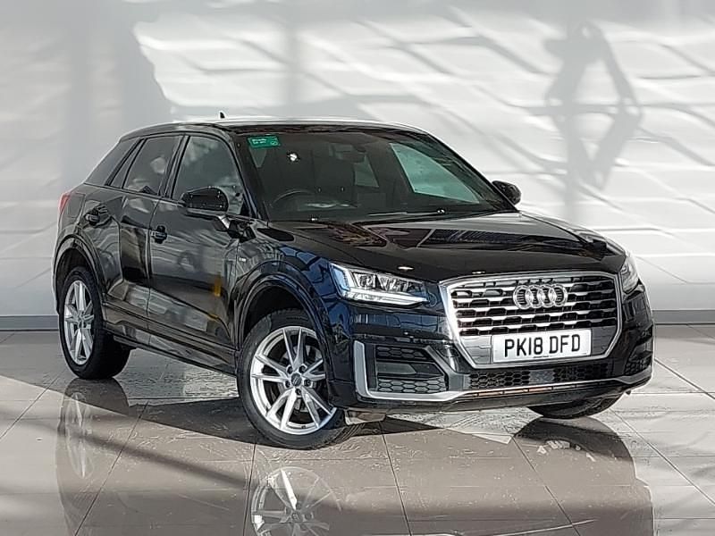 Black Used 2018 Audi Q2 S-Line SUV | £12,298 (Fair price) - Image 1/4