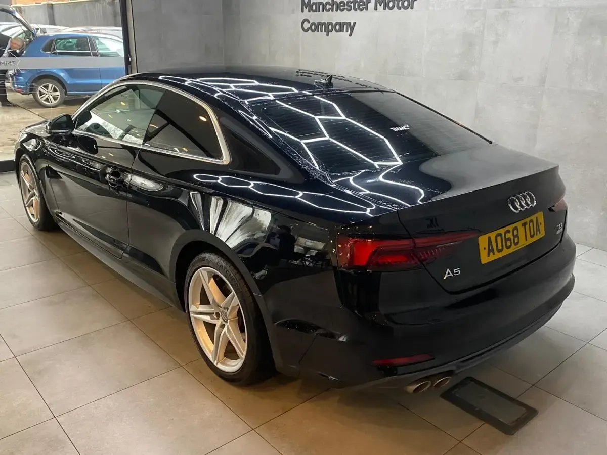Usado Audi A5 S-Line 190 HP (139 kW) 2018 Preto Coupé