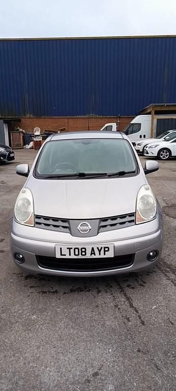 Used Nissan Note Tekna 110 HP (80 kW) 2008 Silver Hatchback