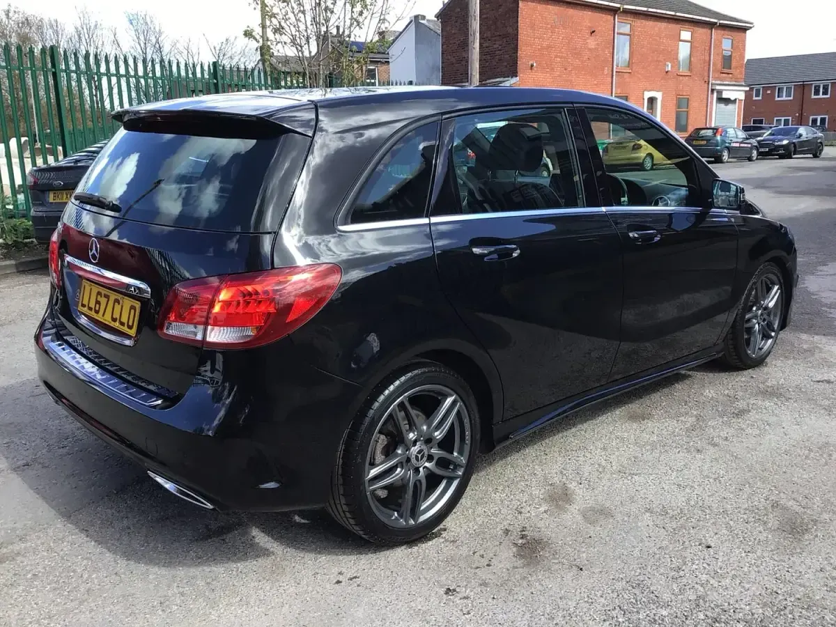 Used Mercedes B200 AMG line 2017 Black MPV