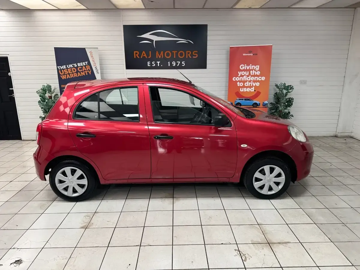 Used Nissan Micra Visia 2013 Red Hatchback