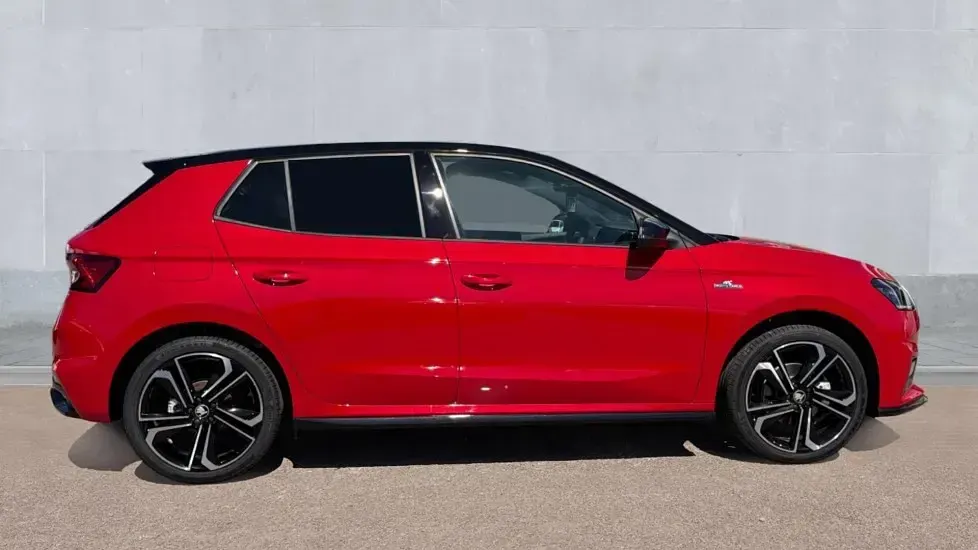 Used Skoda Fabia Monte Carlo 150 HP (110 kW) 2026 Velvet red metallic black magic pearl effect Hatchback