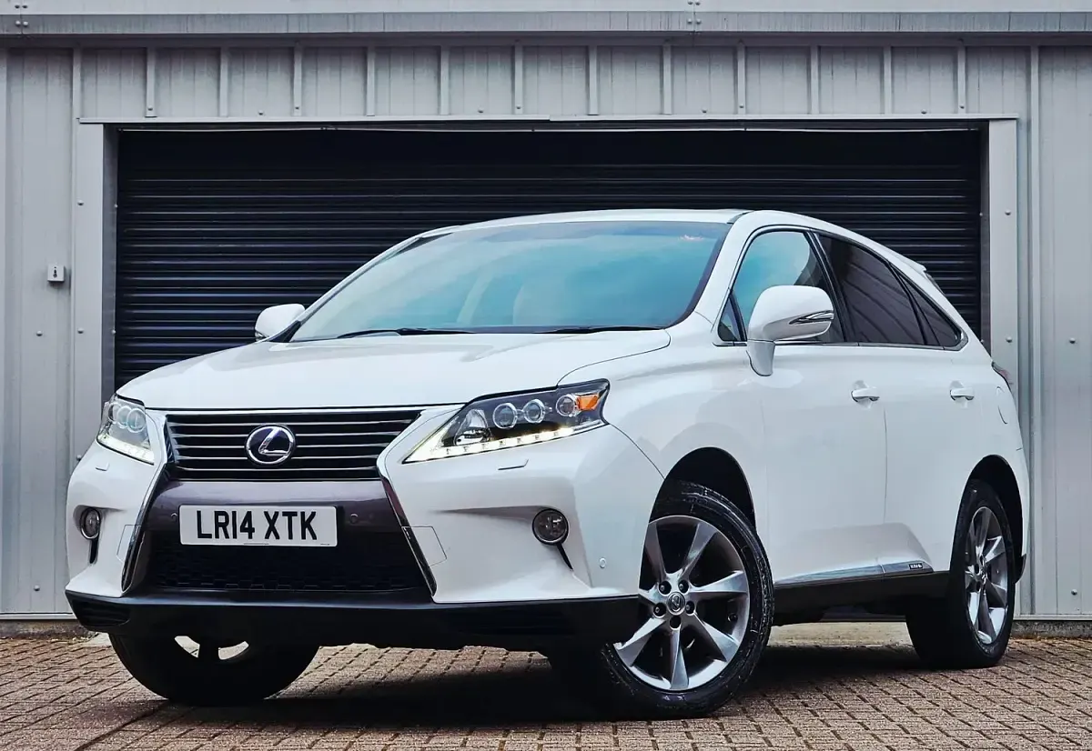 Used Lexus RX450h 298 HP (219 kW) 2014 White SUV