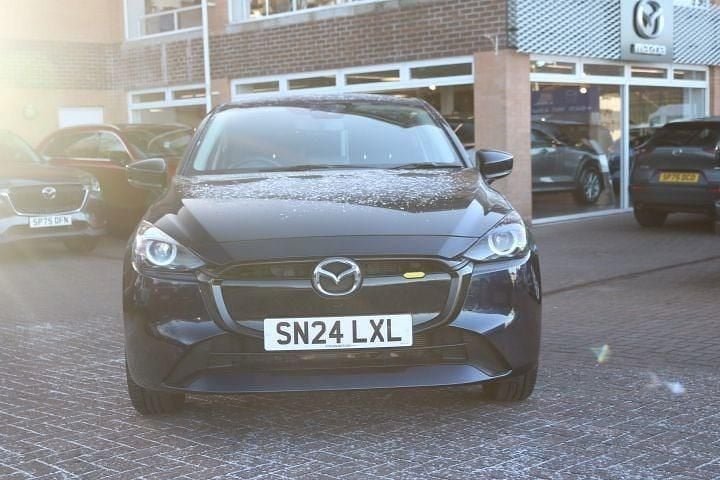 Used Mazda 2 Exclusive-Line 116 HP (85 kW) 2024 Blue Hatchback
