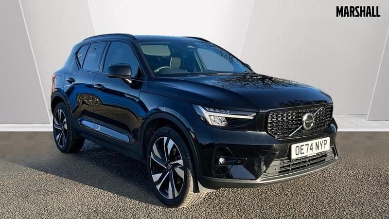 Onyx black Used 2024 Volvo XC40 Plus SUV | £29,791 (Fair price) - Image 1/4