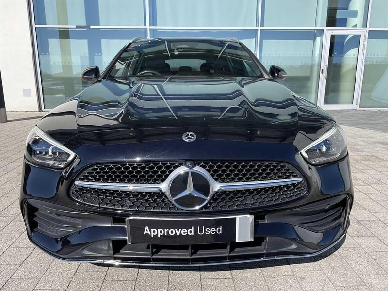 Used Mercedes C200 AMG Line Premium Plus 2023 Black Estate