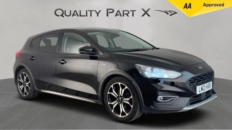 Black Used 2021 Ford Focus Active X Hatchback | £13,250 (Good price) - Image 1/4