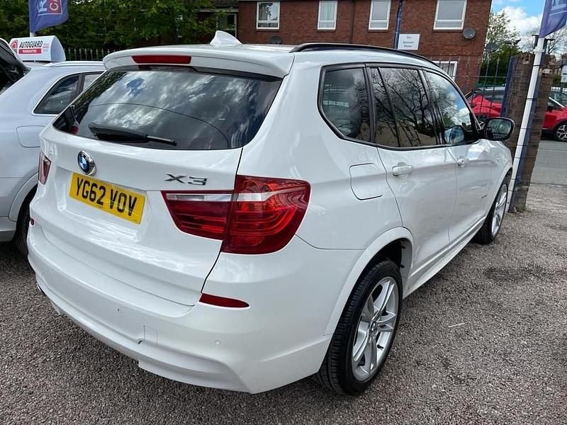 Used BMW X3 M Sport 181 HP (133 kW) 2012 White SUV