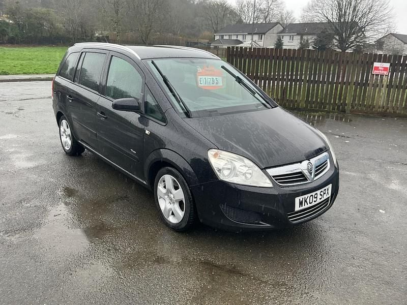 Used Vauxhall Zafira 2009 Black MPV