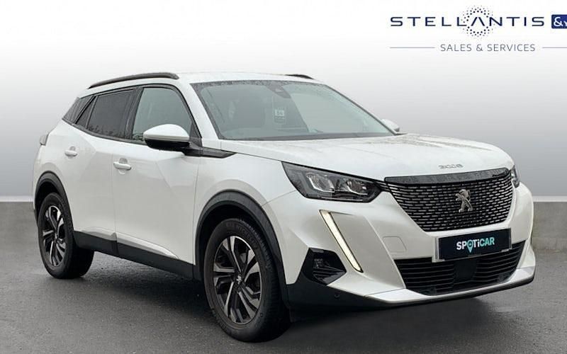White Used 2021 Peugeot 2008 Allure Premium SUV | £14,085 (Good price) - Image 1/4