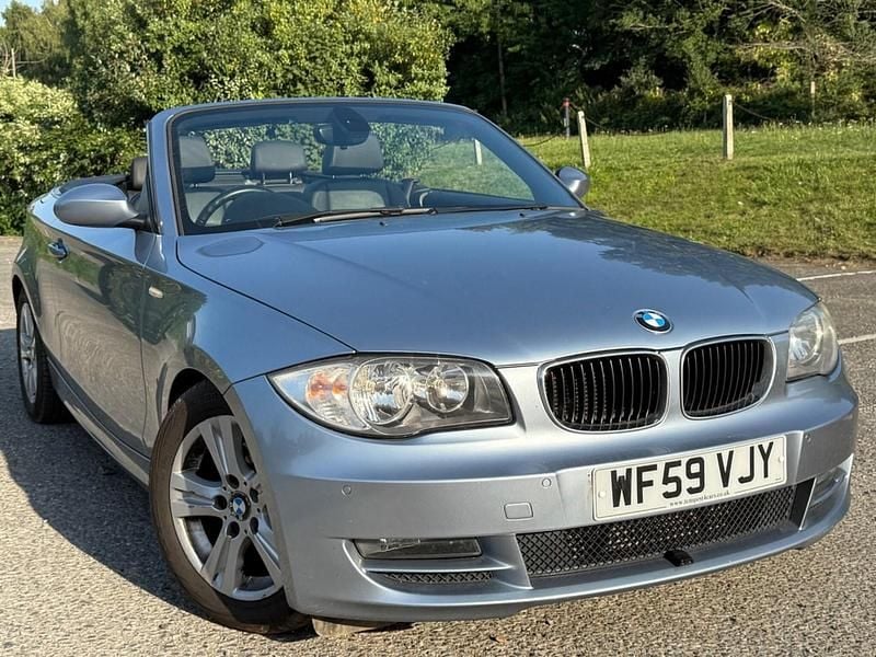 Blue Used 2009 BMW 120 Cabriolet Comfort Edition Cabriolet | £5,490 (Expensive) - Image 1/4