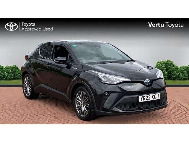 Black Used 2022 Toyota C-HR SUV | £16,814 (Fair price) - Image 1/4