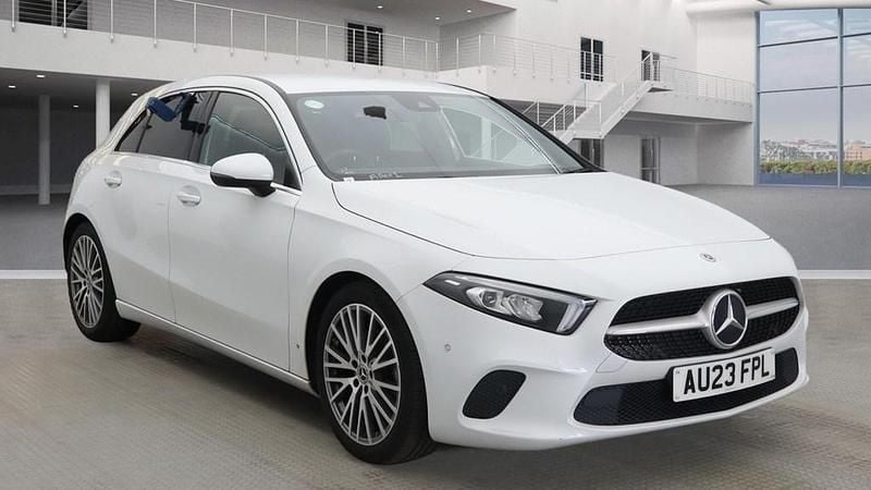 White Used 2023 Mercedes A180 Executive Hatchback | £21,699 (Fair price) - Image 1/2