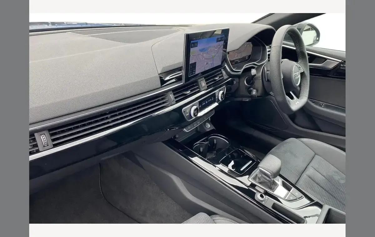 Used Audi A5 Black Edition 150 HP (110 kW) 2023 Blue Coupe