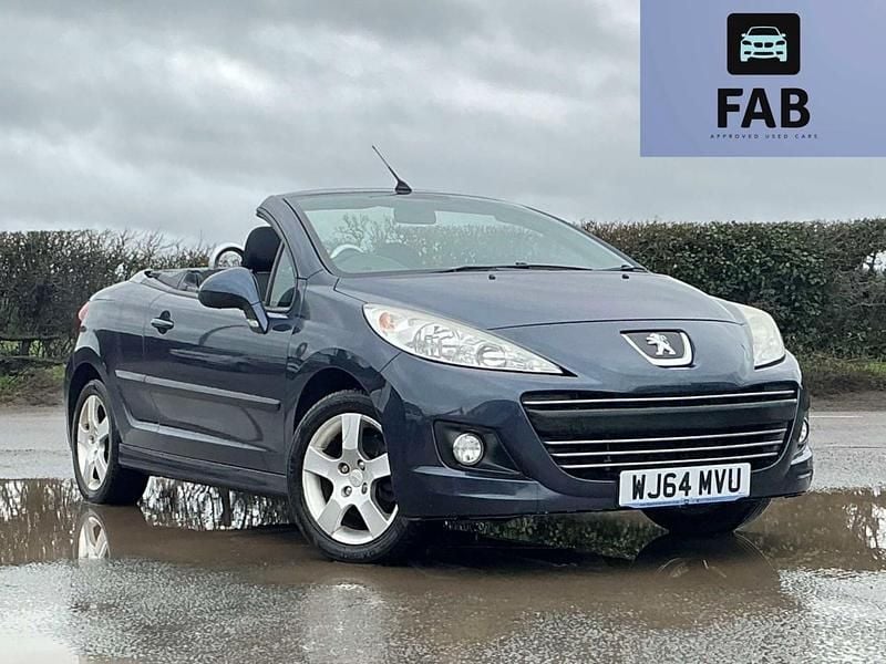 Used Peugeot 207 CC Active 2014 Blue Cabriolet