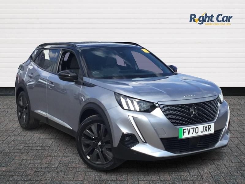 Grey Used 2020 Peugeot e-2008 GT SUV | £11,599 - Image 1/4