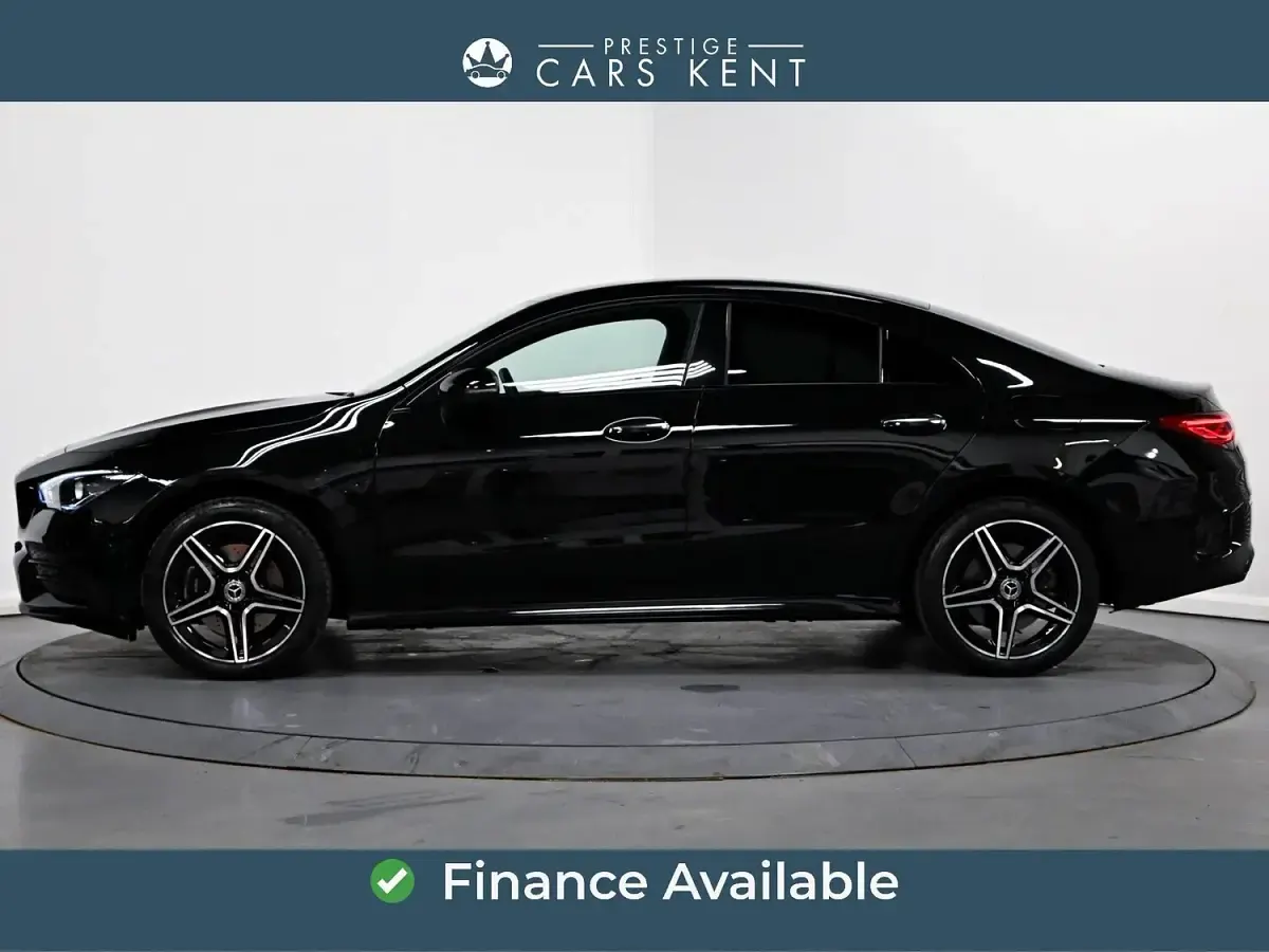 Used Mercedes CLA250e AMG Line Premium 218 HP (160 kW) 2023 Black Coupe