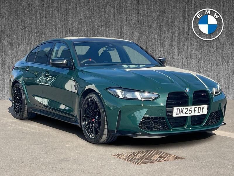 Green Used 2025 BMW M3 Competition Edition | £70,999 (Super price) - Image 1/4