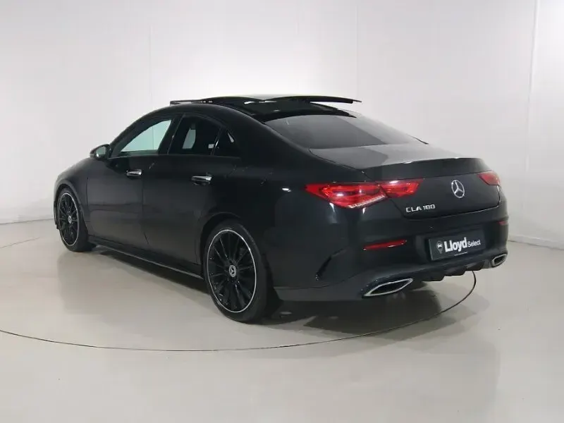 Used Mercedes CLA180 AMG Line Premium Plus 136 HP (100 kW) 2023 Black Coupe