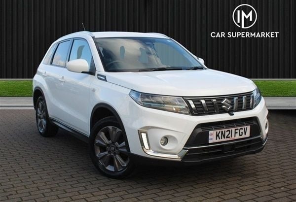 White Used 2021 Suzuki Vitara SZ-T SUV | £9,985 (Fair price) - Image 1/1