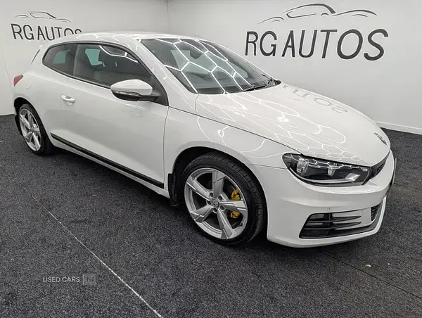 Begagnad VW Scirocco GT 2015 Vit Sportkupé