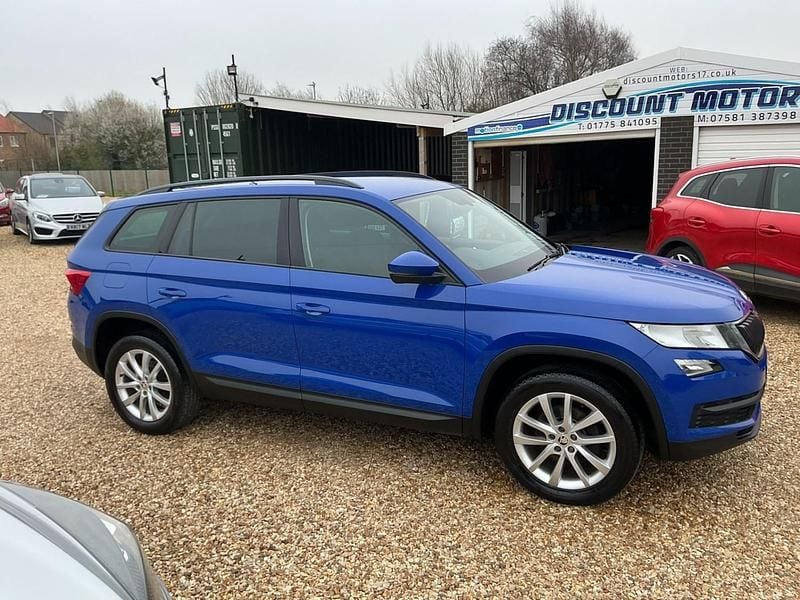 Used Skoda Kodiaq SE 150 HP (110 kW) 2020 Blue SUV