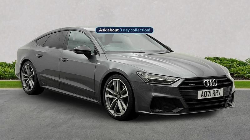 Grey Used 2021 Audi A7 Black Edition Hatchback | £37,658 - Image 1/4