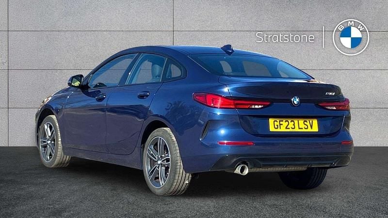 Used BMW 218 Sport Line 134 HP (98 kW) 2023 Blue Coupe
