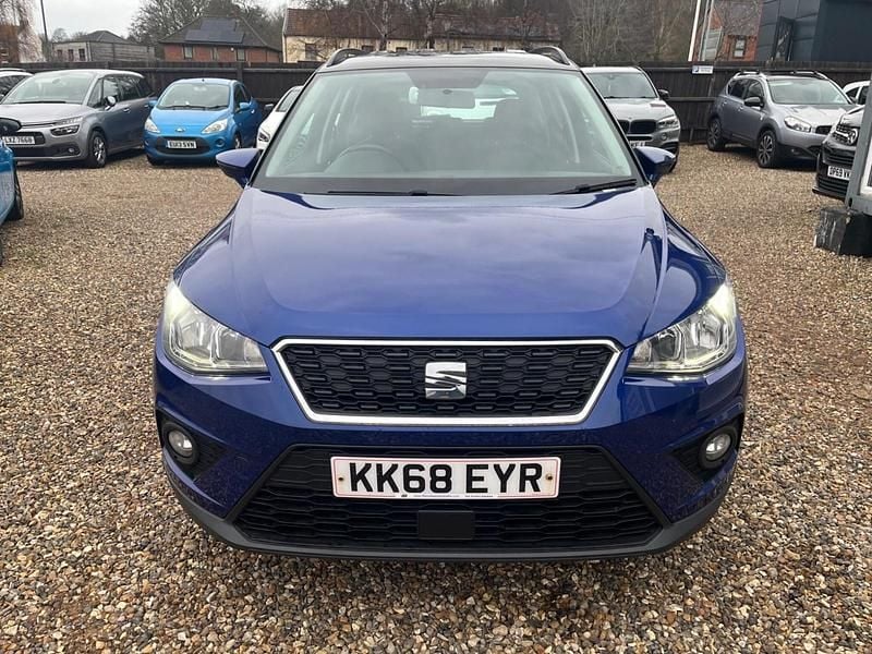 Used Seat Arona SE Technology 95 HP (69 kW) 2019 Blue SUV