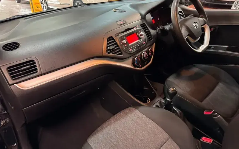 Used Kia Picanto 69 HP (50 kW) 2012 Black Hatchback